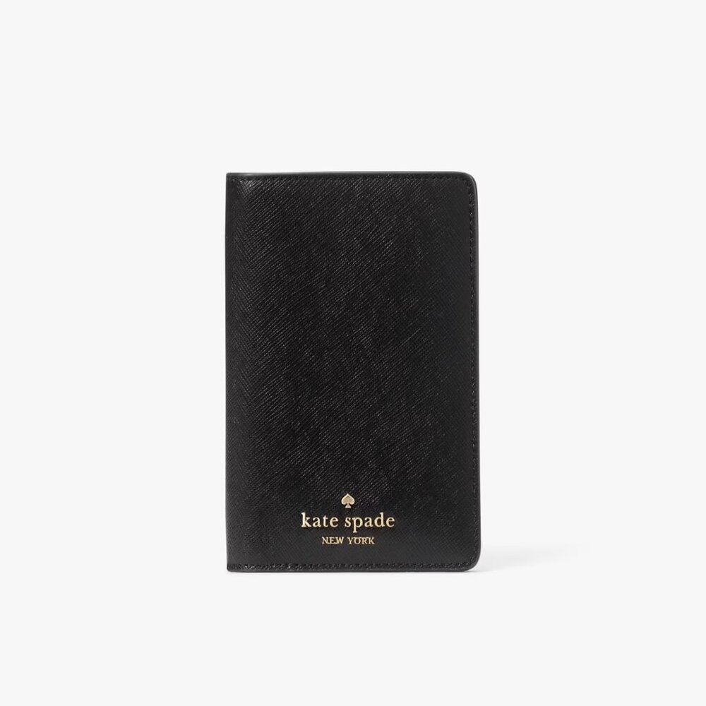 Kate Spade Madison Passport Holder BLACK